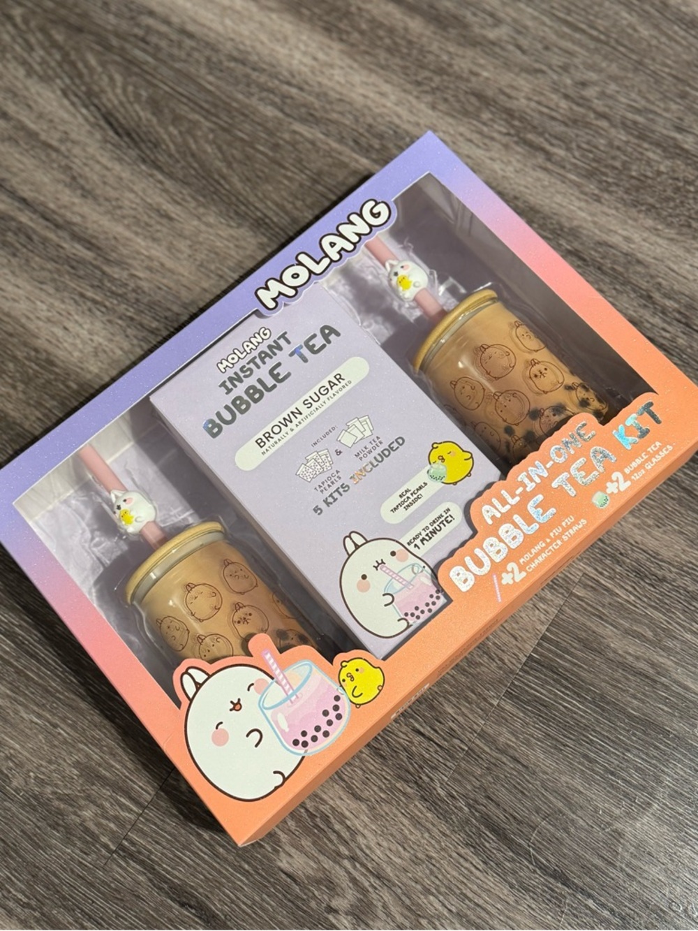 Molang All-In-One Bubble Tea set - Brown Sugar